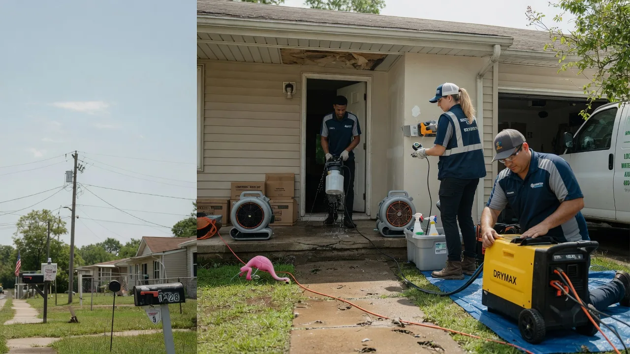 Storm Damage Water Removal in Sellersburg, IN near me